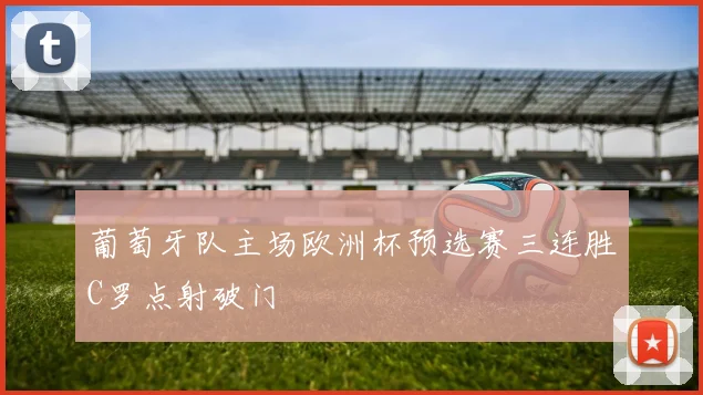 葡萄牙队主场欧洲杯预选赛三连胜C罗点射破门